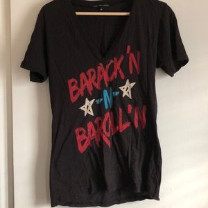 “Barack-n-Baroll’n” graphic tee